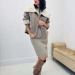 Manteau Court Laine