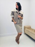 Manteau Court Laine