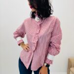Chemise Col Victorien Rayures