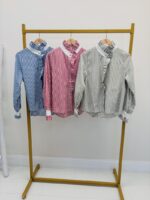 Chemise Col Victorien Rayures – Image 2