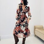 Robe imprimée bohème