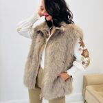 Gilet Fausse Fourrure