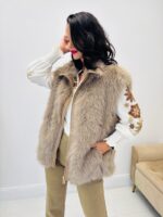 Gilet Fausse Fourrure