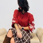 Chemise brodée