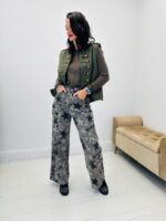 Pantalon étoilé denim - Marque LM LULU – Image 3