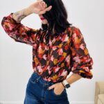 Chemise imprimée fleurie