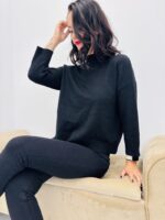 Pull Lurex Col Montant – Image 5