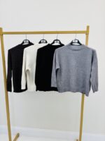 Pull Lurex Col Montant – Image 3