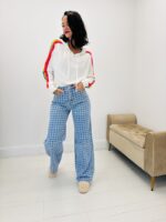 Pull Capuche avec les bandes – Image 10