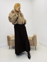 Veste fausse fourrure coupe courte – Image 3