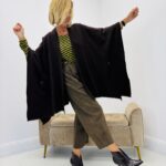 Gilet long version poncho