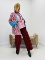 Veste rayée détail imprimé bandana - Marque CORNER – Image 7
