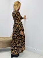 Robe imprimée doublée fluide – Image 3
