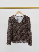 Blouse imprimée fluide – Image 2