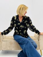 Blouse imprimée fluide