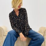 Blouse imprimée fluide