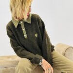 Polo détail tweed