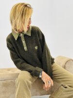 Polo détail tweed