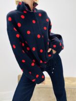 Gilet motif gros pois – Image 6
