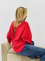 T-shirt manches longues rayé