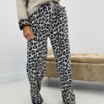 Pantalon jogg léopard