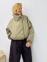 Blouson Col Entonnoir