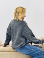 Pull oversize coutures apparentes – Image 9