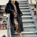 Manteau fausse fourrure