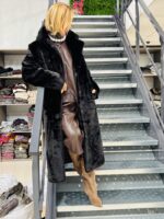 Manteau fausse fourrure