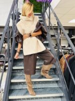 Poncho fausse fourrure - Marque Giovanni – Image 10