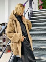 Manteau Capuche Fausse Fourrure - Marque Giovanni – Image 8
