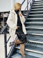 Manteau Capuche Fausse Fourrure - Marque Giovanni – Image 2