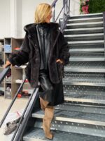 Manteau Capuche Fausse Fourrure - Marque Giovanni – Image 11