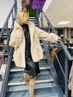 Manteau Capuche Fausse Fourrure - Marque Giovanni – Image 9