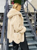 Manteau Capuche Fausse Fourrure - Marque Giovanni – Image 3