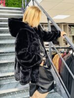 Manteau Capuche Fausse Fourrure - Marque Giovanni – Image 10