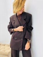 Veste Rayé Costume