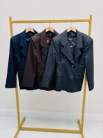 Veste Rayé Costume – Image 2