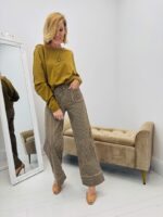 Jeans Brodé Coupe Wide Leg – Image 3