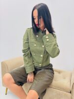Veste Officier en Jean – Image 3