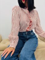 Chemise Col Victorien brodée – Image 5