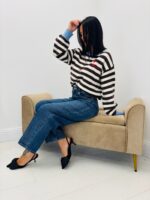 Gilet rayé chic – Image 3
