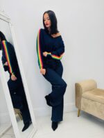 Jeans Strass Coupe Wide Leg – Image 5