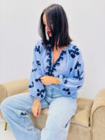 Blouse brodée