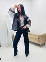 Veste Sans Manches Simili – Image 3