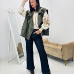 Veste Sans Manches Simili