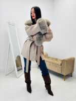 Manteau capuche fausse fourrure - Marque GIOVANNI – Image 10