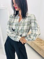 Chemise Carreaux Brodée – Image 5