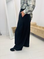 Pantalon à pinces oversize avec panneaux drapés – Image 6