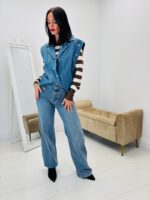 Veste en Jean Sans Manches